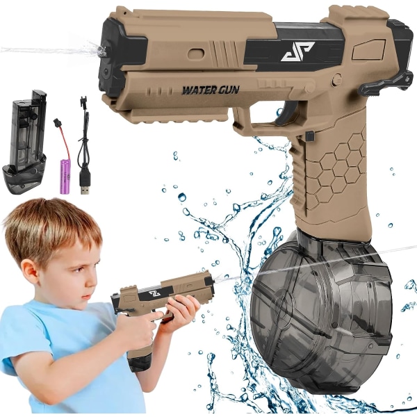 Vuxna barn elektrisk vattenpistol automatisk vattenpistol automatisk vattenpistol sommarvattensport vattenleksaker