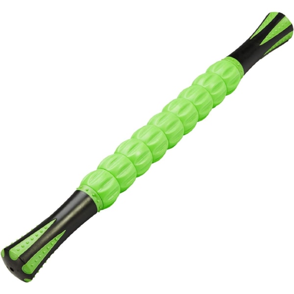 45 cm pinnemassage för att lindra smärta, ömma, kramper, massage, sjukgymnastik och kroppsåterhämtning (grön)