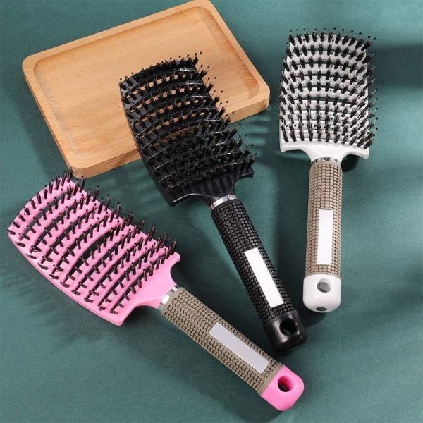 3-pack hårborste ventilerad krökt borste för hårborste hårborste för hårborste stylingborste