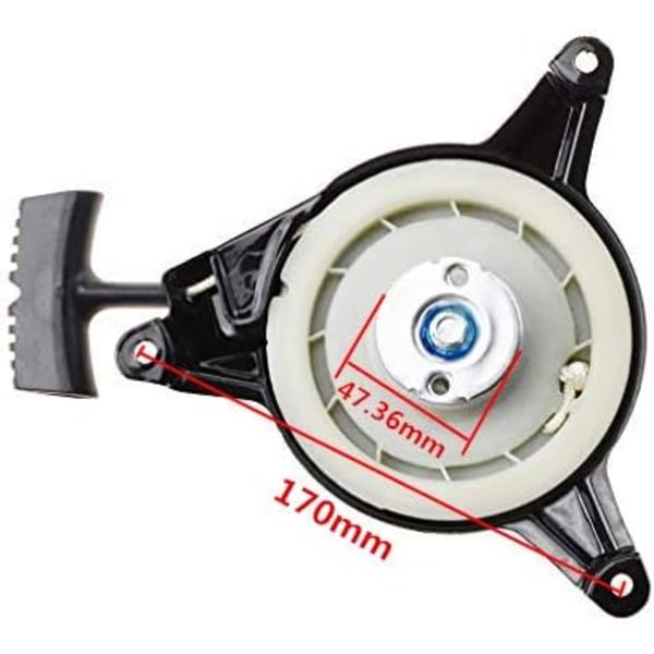 Recoil Starter Ersättning för GXV140 GXV160 1P60 Gråsklippare Motor