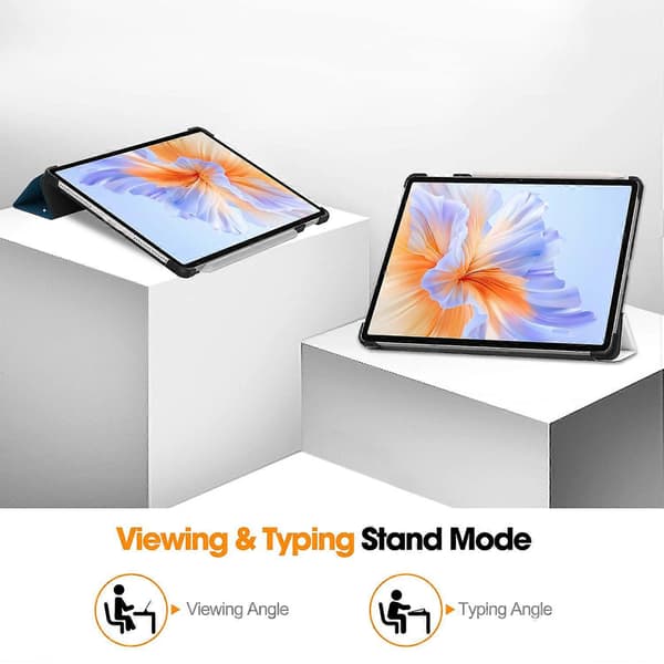 Fodral för Honor Pad V9 Mönstertryck Läderställ Tablet Cover - Katt