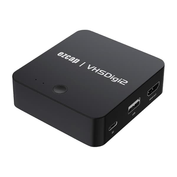 EZCAP 181P VHS til MP4 Konverter Videoopptaksboks VHSDigi2 AV Opptaker