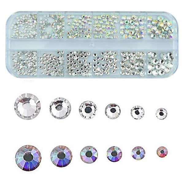 Strass i flera storlekar - Nageldekor - Strass Dekor