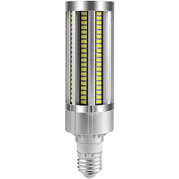60W LED-maispære, 500W-ekvivalent pære, 7200 lumen superlys E27, 6000K kald hvit, for lagerverkstedgarasje (6000K kald hvit)