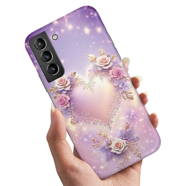 Skal / Mobilskal för Samsung Galaxy S22 - Hjärta