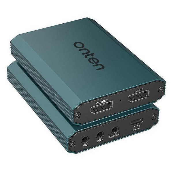 ONTEN OTN-332 4K 30FPS Video Capture Card HD Input Output 3.5mm Lyd Input Output Adapter