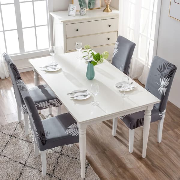 Stolskydd Jacquard matsal stolsskydd gungstol universell