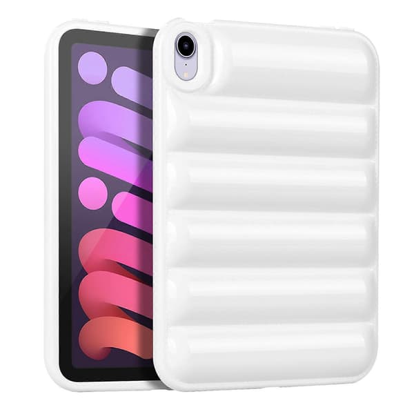 Candy Color Down Jacket Stötsäkert Skal Mjukt TPU Tablettskydd för iPad mini (2024)/mini (2021)