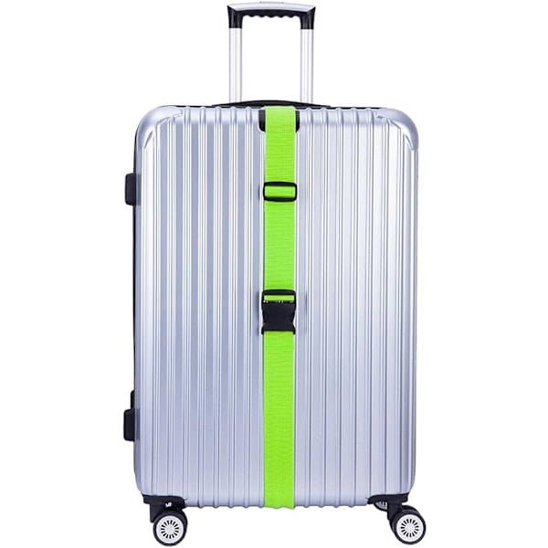 4-pack resväskor remmar för resväskor rem resebälten tillbehör multiduty Green