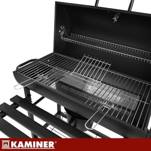 Grill / Kolgrill med tillbehör - 108x67x96cm