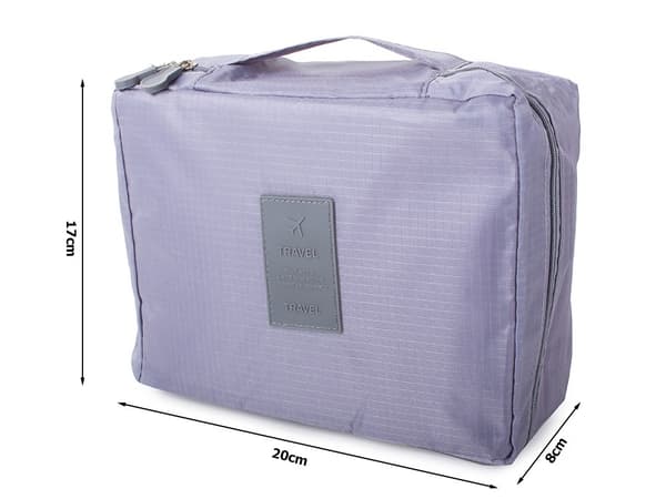 Makeuptaske / Toilettaske / Kosmetiktaske - Makeuptaske gray