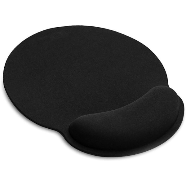 Ergonomisk minneskumspelmusmatta med handledsstöd, lämplig för kontor, datorer, bärbara datorer, hem och spel.