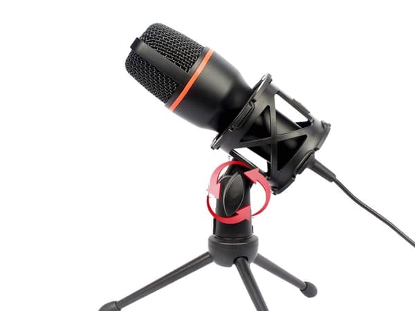 USB Mikrofon RGB - Studiomikrofon for Strømming og Gaming