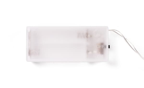 Lyslenke bomullsballer LED 10 stk 1,52 m 2×AA