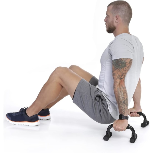 Push-up-stänger – Kit 2 stänger – Stänger för armhävningar, armhävningshandtag