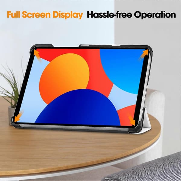 Til Xiaomi Redmi Pad SE Stand Case Mønsterprint Læder Tablet Cover