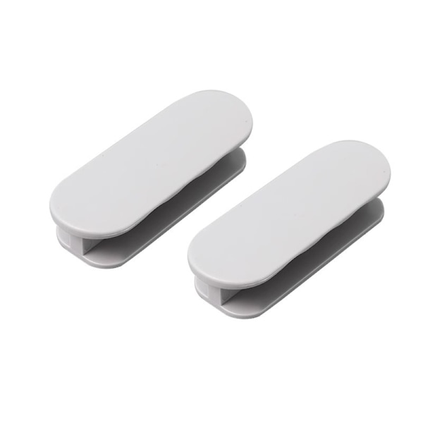 Självhäftande dörrhandtag, 2-pack, balkongdörrhandtag, självhäftande plasthandtag, för fönster, glasdörrar, lådor