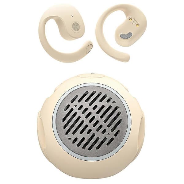 Typ B JM13 Pro 2-i-1 Portabel Trådlös Bluetooth-högtalare Öronkrok Musikheadset