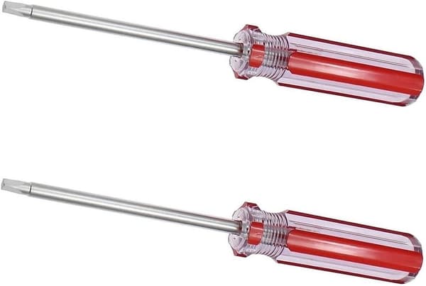 6-delad triangulär skruvmejselset, magnetiska triangulära skruvmejselbitar 1,8 mm 2,0 mm 2,3 mm 2,7 mm 3,0 mm 4,2 mm leksaker