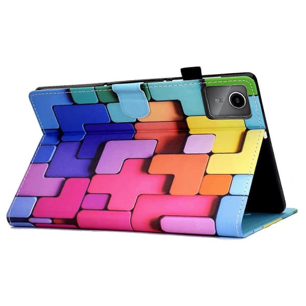 Etui til Lenovo Tab M11/Xiaoxin Pad 11 2024 Mønstertryk PU Læder Stand Tablet Cover