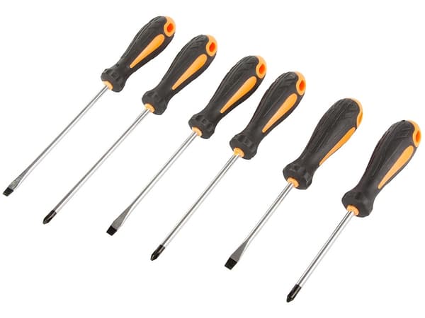 Mejselsæt / Værktøj / Mejsel med magnetisk spids - 6 dele