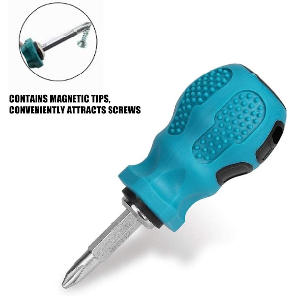 Mini magnetisk skrutrekker med dobbelt formål med Phillips-spor - Multifunksjonelle vedlikeholdsverktøy