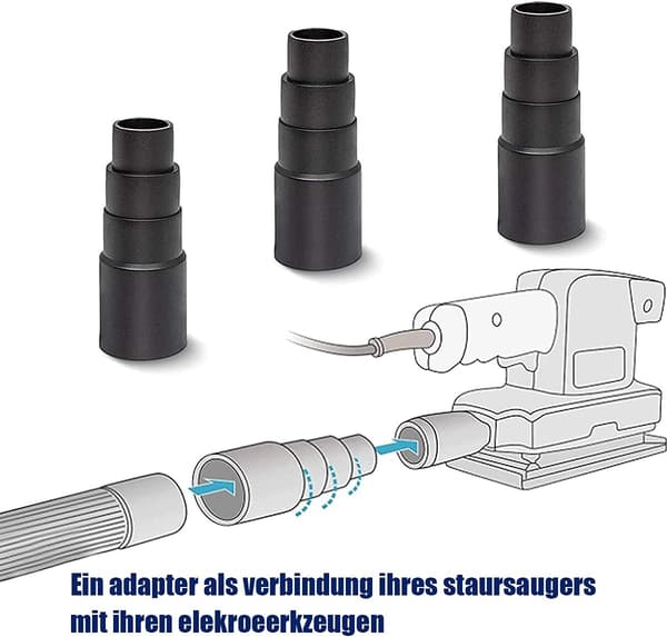 Dammsugaradaptrar - 5 st dammsugaradapter dammsugarkoppling standard dammsugaradapter universell dammsugarslang