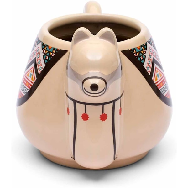 Lama krus, keramik beige 16,5 x 8,5 x 7 cm