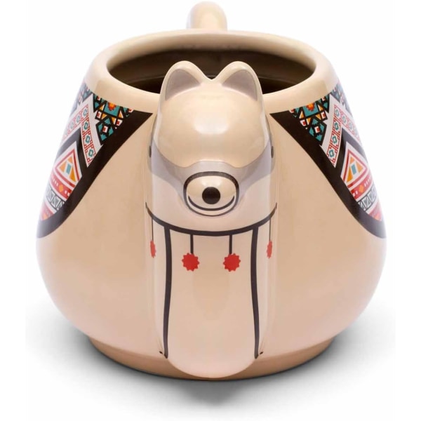Lama krus, keramikk beige 16,5 x 8,5 x 7 cm