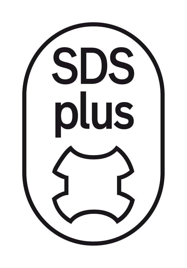 SDS plus borekrone, til armeret beton og murværk, 12x100x160mm