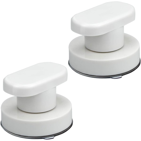 2 Pack Suction Cup Toilet Seat Handle,Door Handle,Drawer Suction Cup Handle