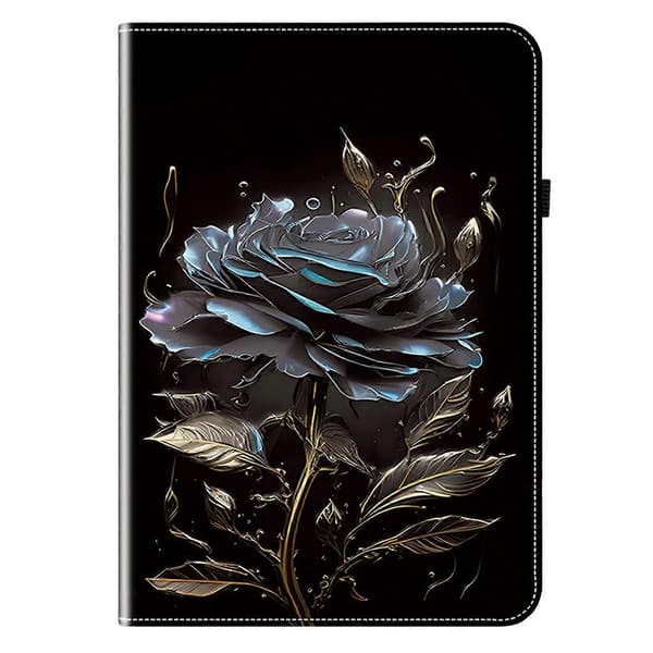 Läderfodral för Xiaomi Redmi Pad 2 Mönstertryckt Ställ Tablet Skydd med Kortfack