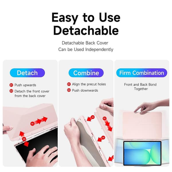 Kompatibel med Galaxy Tab S10 FE+ Tablet Cover
