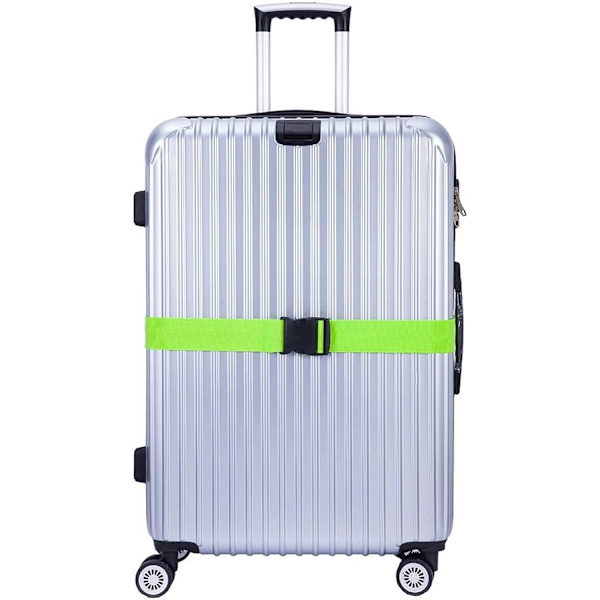 Resväskor Remmar Resväskor Bälten Reseaccessoarer, 4-pack, Grön