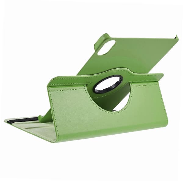 For Honor Pad X8a/Pad X9 Etui Roterende Stativ PU Læder+PC Tablet Cover med Elastikbånd - Grøn