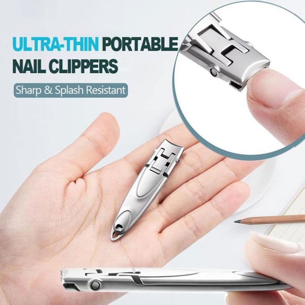 Bärbar nagelklippare Ultratunna nagelklippare