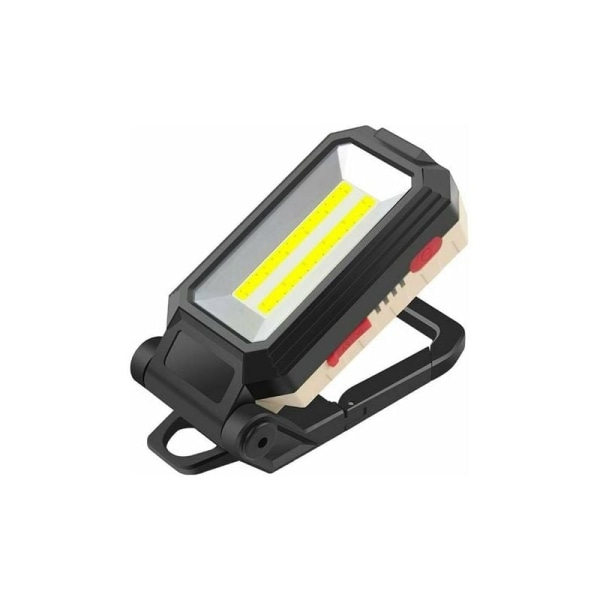 Ficklampa LED Arbetsljus Ficklampa, 10W LED Spotlight Bärbar Uppladdningsbar inspektionslampa Magnetisk Ficklampa med USB för bilreparation