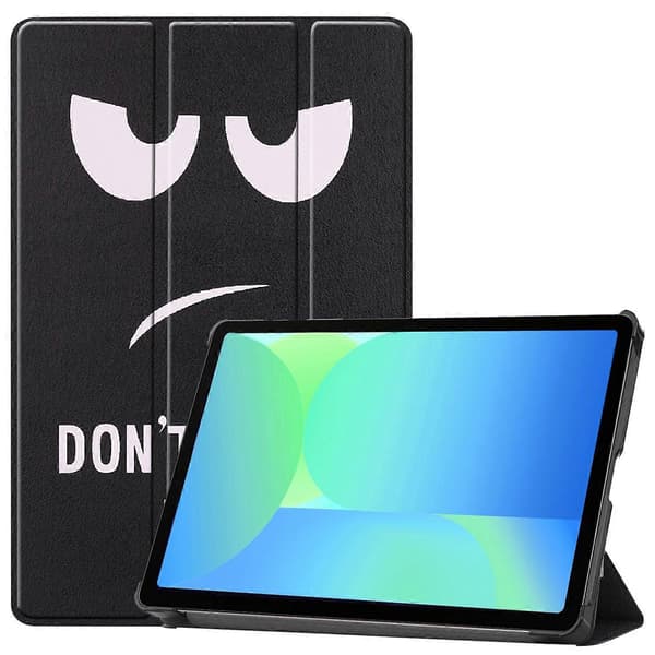 Fodral för Samsung Galaxy Tab S10 FE/S9 FE Mönstertryckt Läderställ Tablet Skydd