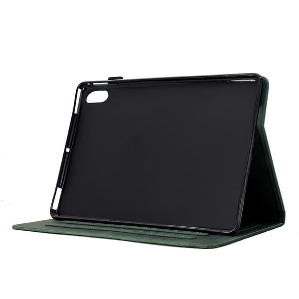 Etui til iPad 10.9 (2022) Katte Præget PU Læder Kort Slots Tablet Cover