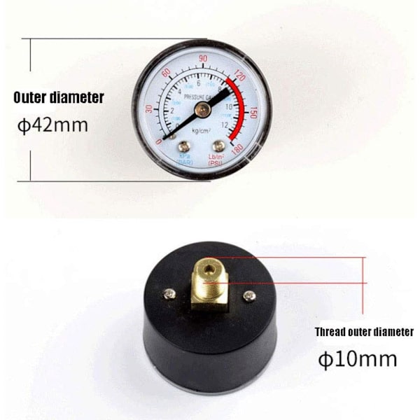 Enhåls tryckbrytare konsol manometer säkerhetsbarma ventil styrventil regulator