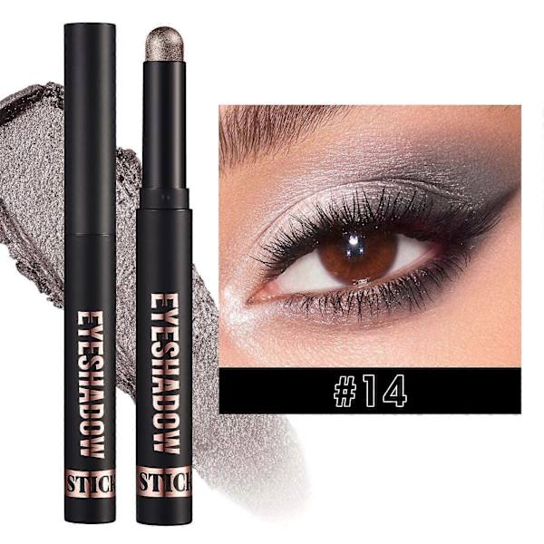 Ögonskuggstift, Långvarig Krämögonskuggstift, Matt Ögonskugga Ögonmakeup, 2g