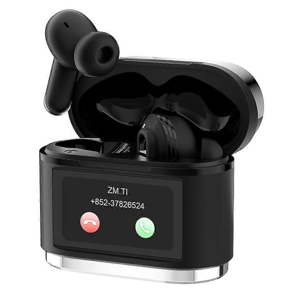 Typ C BD2 Smart Digital Display Touch Screen Trådlöst Bluetooth Headset ANC+ENC Brusreducering