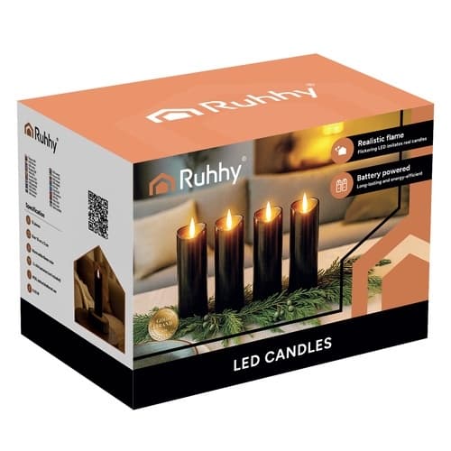 LED-valot 12 kpl 15 cm - Koristevalaistus