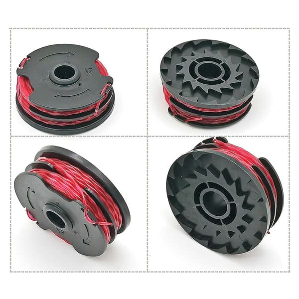 3-pack Ersättningsspolar för Hyper Tough / Worx Grästrimmer Trådspolar