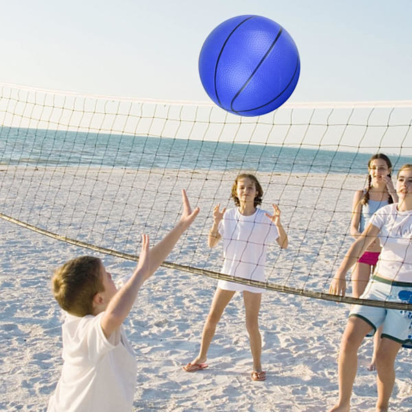 6 tommer strand hoppebold, småbørns erstatnings gummibasketbold, sportslegetøj, basketball legeplads, pool, strandfest (3 stk.) flerfarvet