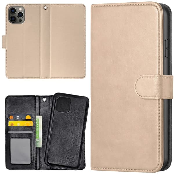 iPhone 15 Pro Max - Lommebokveske/deksel Beige