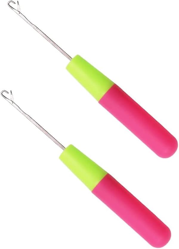 Latch Hook Nålar, 2 st Virknål, Vävverktyg, Latch Hook Nål, för DIY, Hantverk, Flätning