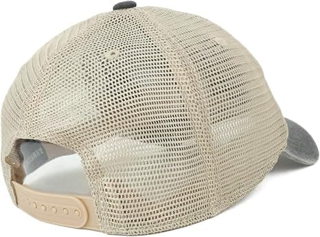 Ustruktureret vasket pigmentfarvet Trucker Mesh Hat