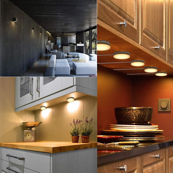 GX53 LED-pære 7W 3000K, varm hvid, ikke-dæmpbar Gx53-belysning, flimmerfri, erstatter 50W halogenpære GX5.3 eller CFL 9W 13W pære, 560 lumen