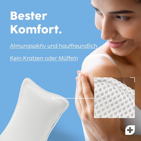 Bade pude, bade pude testvinder som bade pude, nakkepude White